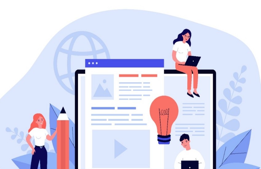Content Marketing Illustration