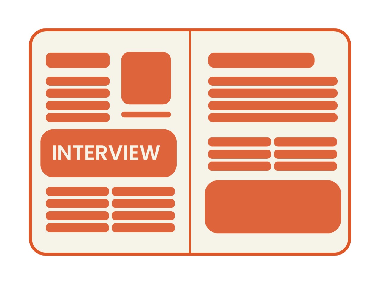 illustration of an ad placement